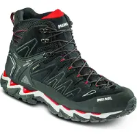 Meindl - Vandresko herre - Lite Hike GTX Black/Red til Unisex - Størrelse 41,5 - Sort