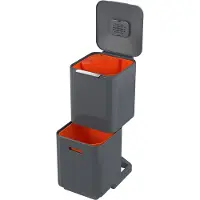 Joseph Joseph Totem Compact skraldespand 40 L Graphite