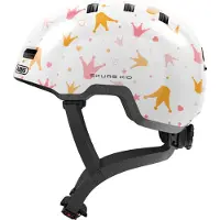 ABUS Skurb kid, cykelhjelm, junior, hvid