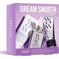 Color Wow FARVE WOW Dream Smooth Travel Kit indeholder shampoobalsam og dr?mmefrakke - F? den silkebl?de flydende blanke tekstur af dine dr?mme, og trods f