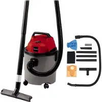 Einhell TH-VC 1820 S, 1250 W, Tromle vakuum, Tør&våd, Støvpose, 20 L, 80 dB