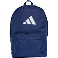 Adidas Rygsæk Classic 3 Bar - Blå/Hvid, størrelse One Size