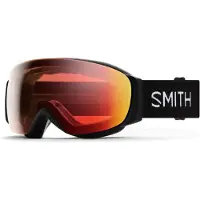 Smith - Skibriller - I/O Mag S Black Chromapop Pro Photochromic Red Mirror til Unisex - Sort