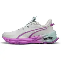 Puma Fast-Trac NITRO 3 Trail Running Shoes Women, Shoes, Feather Gray/Pure Magenta/Modern Mint, 42
