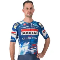 Castelli Aero Race 8s Soudal Quick-step 2025 Kortærmet Trøje