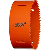 Bahco 3830-38-VIP, Enkelt, Boremaskine, Metal, Plast, Rustfrit stål, Stål, Træ, Orange, Koboltstål, Bimetal