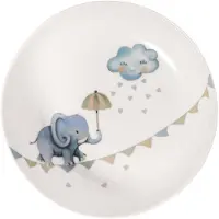 Villeroy & Boch Walk like an Elephant dyb tallerken Ø19 cm Multi