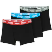 Puma Boxer Briefs (3-Pack) Men, Clothing, Black Combo, 5