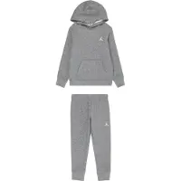 Jordan Sweatsæt - Carbon Heather m. Logo - - 4-5 år (104-110) - Sweatsæt