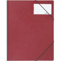 Durable 2320-03, A4, PVC, Rød, Portræt, 150 ark, Elastik