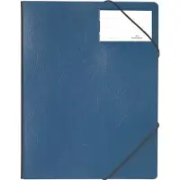 Durable 2320-07, A4, PVC, Blå, Portræt, 150 ark, Elastik
