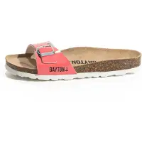 Bayton Pantoletter 'ANASTASIA' neonpink / sort