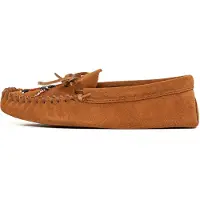 Minnetonka Mokassin cognac / rød / sort / hvid