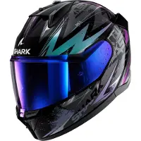 Shark D-Skwal 3 Blast-R Sort/Lilla/Blå S