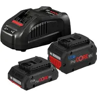 Bosch Professional Pro Core 18v 40ah+55ah+gal 1880 Cv Oplader Og Batteri