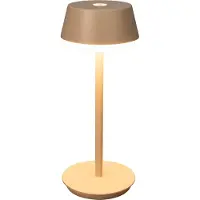 Konstsmide Lyon Bordlampe LED Sand USB RGB 3-trins dæmpning 7830-330 Modsvarer: N/A