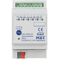 MDT VARMEAKTUATOR 6GANG 24-230V