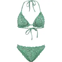 Shiwi Bikini 'Liz' grøn / sort / offwhite