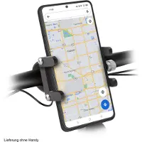SBS TEERIDEMETAL, Mobiltelefon/Smartphone, Passiv holder, Cykel, Scooter, Sort