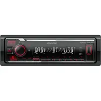 Kenwood Electronics KMM-BT408DAB, Sort, 1 DIN, 88 W, 4.0 kanaler, 50 W, 20 - 20000 Hz