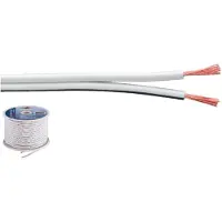 Monacor SPC-70/WS, 100 m, Hvid