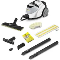 Kärcher SC 5 EasyFix Iron Plug - Damprenser - beholder - hvid