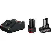 Bosch Professional Standard Starter 1x2.0ah + 1x4.0ah +gal 12v-40 Batteri