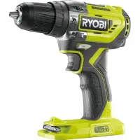 Ryobi One+ R18PD5-0 - Hammerbor/skruemaskine - ledningfri - 2-hastigheders - nøgleløs borepatron 13 mm - 50 N·m - intet batteri - 18 V - SOLO