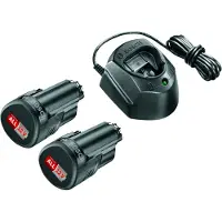Bosch Powertools Bosch BATTERISÆT 12V 2X1,5AH M/GAL12 LADER