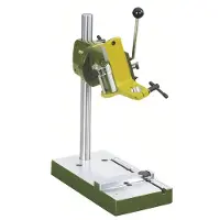 Proxxon 28 600, Boremaskinestativ, 4 cm, Grøn, Rustfrit stål, Gul, Stål