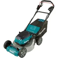 Makita DLM465Z - Græsslåmaskine - ledningfri - 18 V - 5 Ah - intet batteri, ingen oplader - 3300 opm - 46 cm - 39.3 kg - SOLO