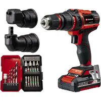 Einhell TE-CD 18/45, Pistolgreb boremaskine, Nøglefri, Børstet, 1,3 cm, 2 mm, 45 Nm