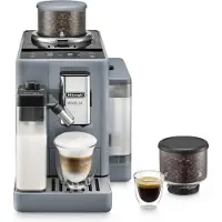 De'Longhi De’Longhi Rivelia EXAM440.55.g, Espressomaskine, 1,4 L, Kaffebønner, Malet kaffe, Indbygget kværn, 1450 W, Grå