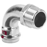 Viega Prestabo bøjning 1¼x35mm 90 grader af ulegeret stål Muffe/nippel, SC-contur
