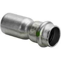 Viega Inox reduktion 54x35 mm Inox, rustfri stål, nippel/muffe, SC-Contur
