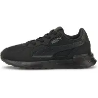 Puma Graviton Sneakers Kids, Shoes, Black/Black/Dark Shadow, 27.5