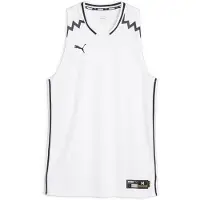 Puma Fodboldtrøje 'Hoops Team Game' sort / hvid