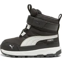 Puma Evolve Toddlers' Boots, Shoes, Black/Ash Gray/White, 21