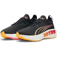 Puma ForeverRun NITRO Women's Running Shoes, Sports, Black/Sun Stream/Sunset Glow, 42