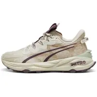 Puma Fast-Trac NITRO 3 Trail Running Shoes Women, Shoes, Desert Dust/Oak Branch/Midnight Plum, 41
