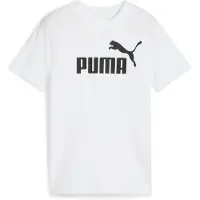 Puma Shirts 'ESS No. 1' sort / hvid