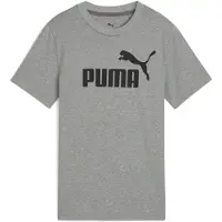 Puma ESS No. 1 Logo Tee Youth, Shop, Medium Gray Heather, 15-16Y