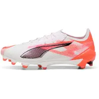 Puma Ultra 5 Ultimate FG Unlimited - Hvid/Sort/Rød Kvinde - Græs (FG), størrelse 41