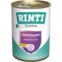 Rinti Canine Liver/Hepatic med kylling - 12 x 400 g