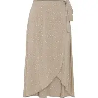 Pieces Nederdel 'PCTALA' beige / hvid