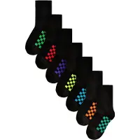 Next Sokker turkis / azur / gul / grøn / violetblå / orange / rød / sort