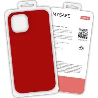 Mysafe CASE SILIKONOWE SAMSUNG GALAXY S21 + Red BOX