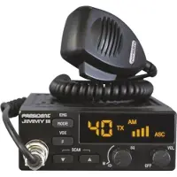 President Jimmy III AM/FM CB radio Black