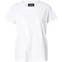 Armani Exchange A|X Armani Exchangetil kvinder. 8NYTCXYJG3ZU0002 Kortærmet T-shirt hvid (L), Casual, Bomuld, Korte ærmer