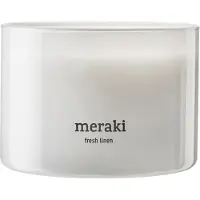 Meraki duftlys, 60 timer Fresh Linen